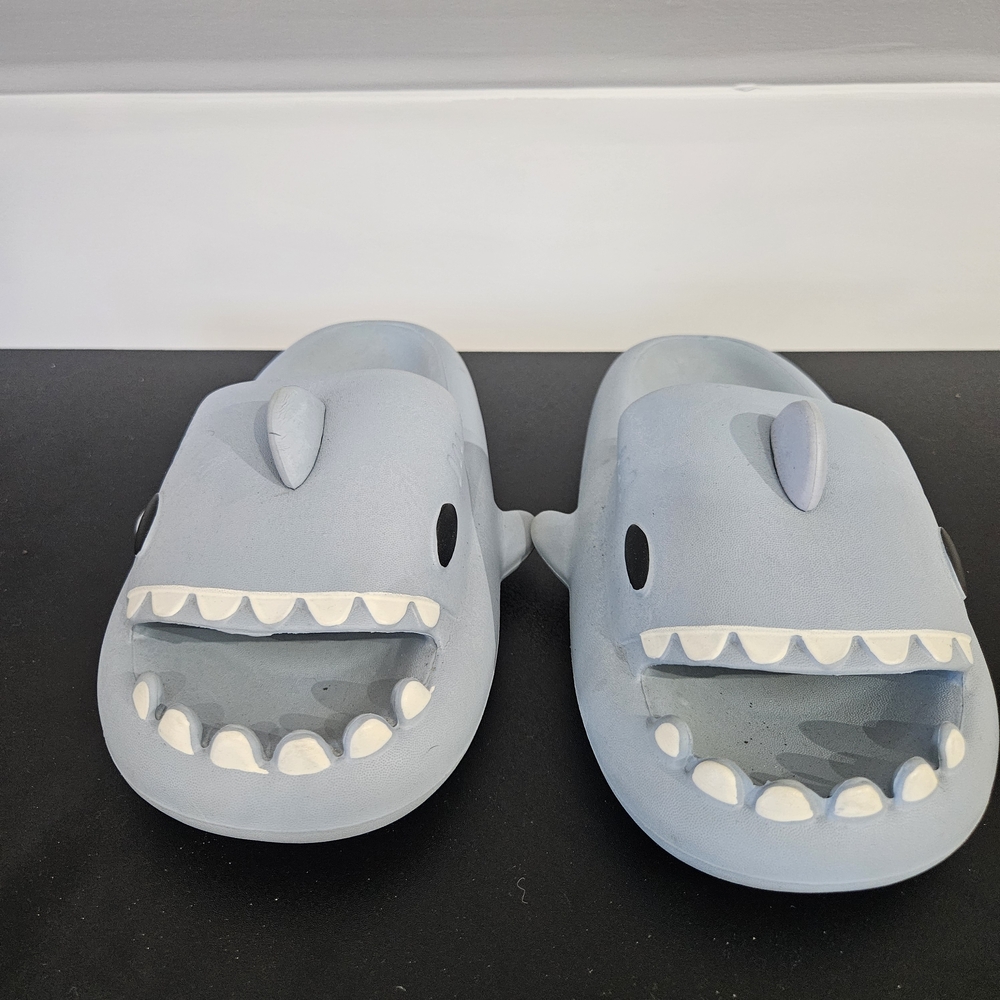 Blue Shark Foam House Slippers Size 38-39
